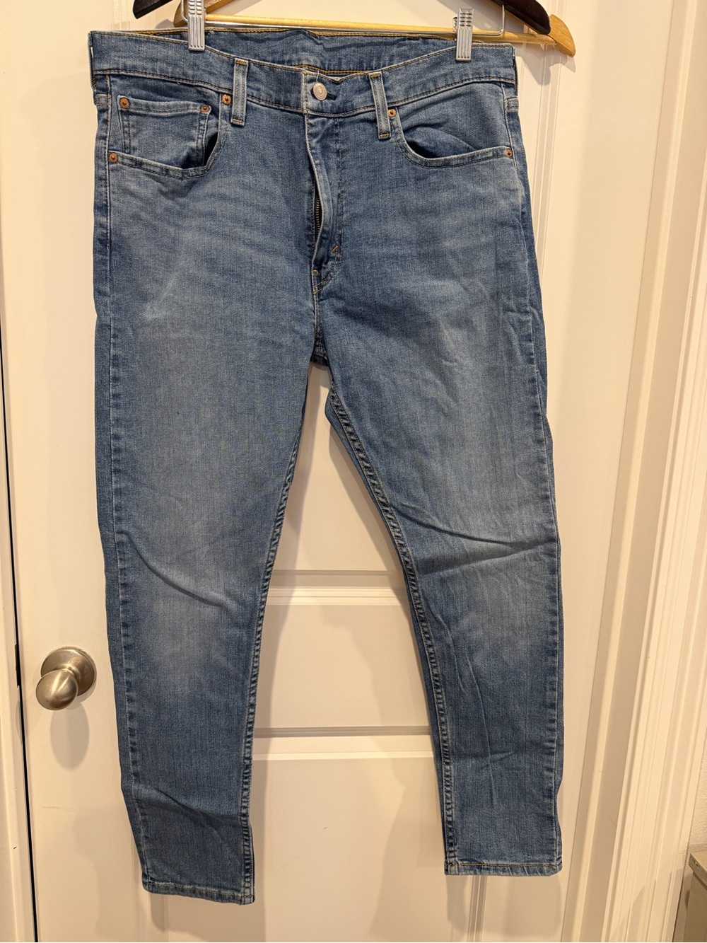 Levi's Men’s Blue 510 Skinny Taper Blue Jeans